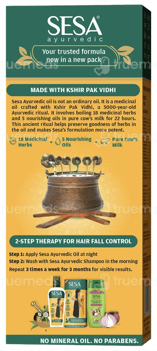 Sesa New Ayurvedic Hair Oil 180Ml